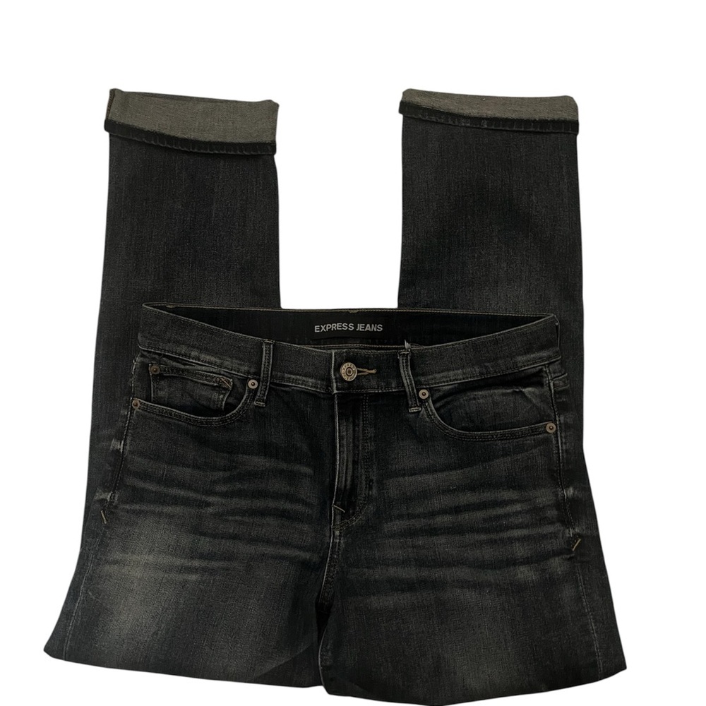 Express Women's Cropped Skinny Midrise Jeans